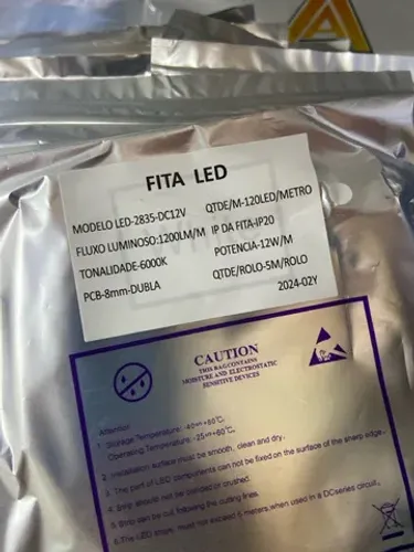 Fita 120 led 6500K 5M
