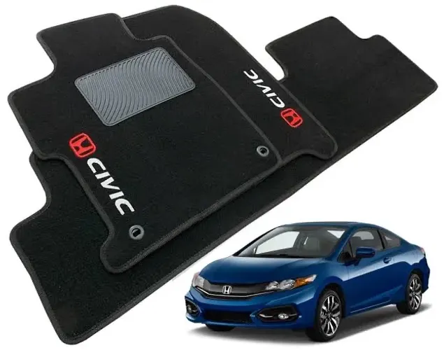 Tapete Carpete Honda Civic G9 2012 a 2016