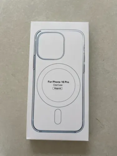 Capa Transparente Magnética para iPhone 16 Pro