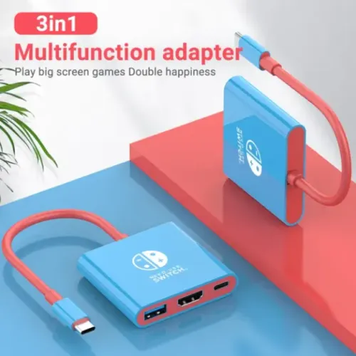 Mini Dock Portátil Para Nintendo Switch!!! Produto Novo!!!