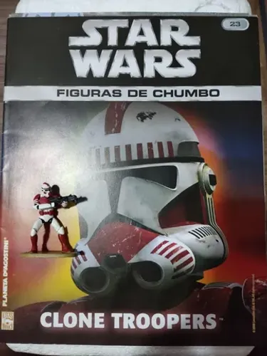 Coleção Star Wars Figuras De Chumbo Clone Troopers 23