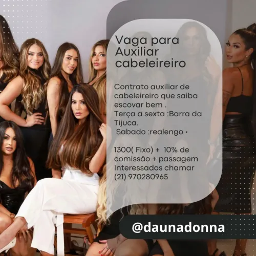Auxiliar de cabeleireiro