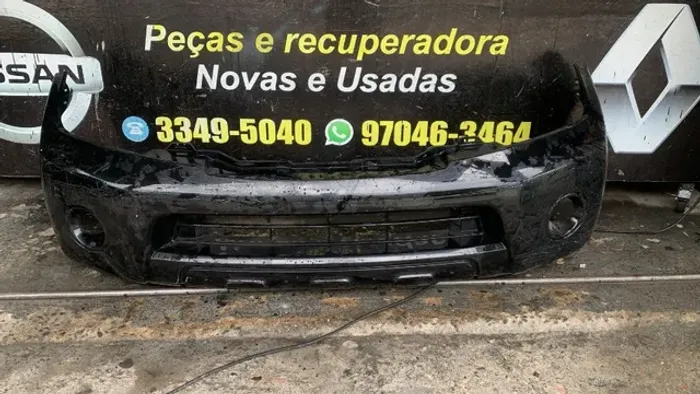 Parachoque Dianteiro Nissan Frontier Preta