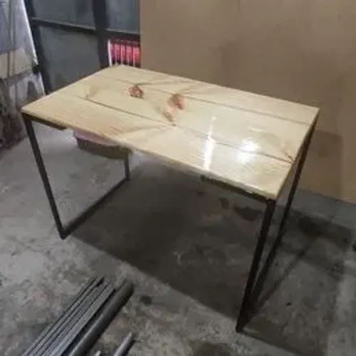 Mesa estilo industrial 