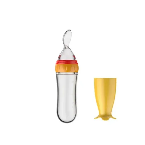 Colher alimentadora 90 ml silicone. $30,00