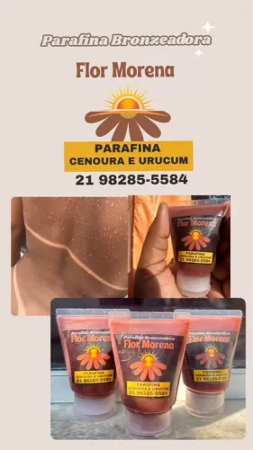 Óleo PARAFINA BRONZEADORA com Cenoura e Urucum 
