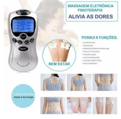 aparelho fisioterapia acupuntura digital alivia as dores cansaço stress