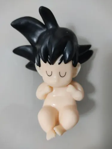 Boneco Goku bebê Dragonball DBZ 8,5cm