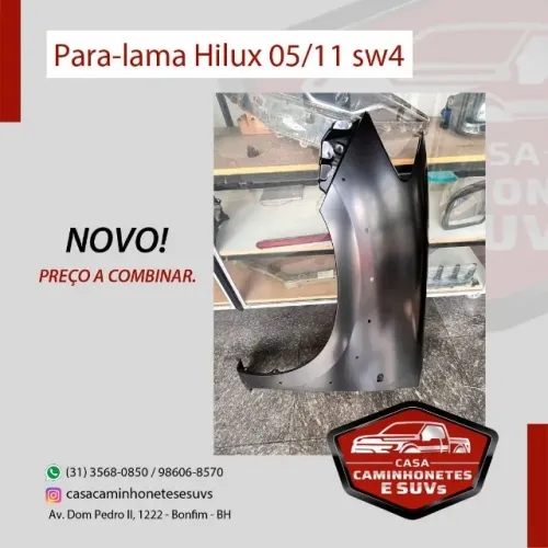 Para Lama Hilux \SW4 lado esquerdo novo 05/11