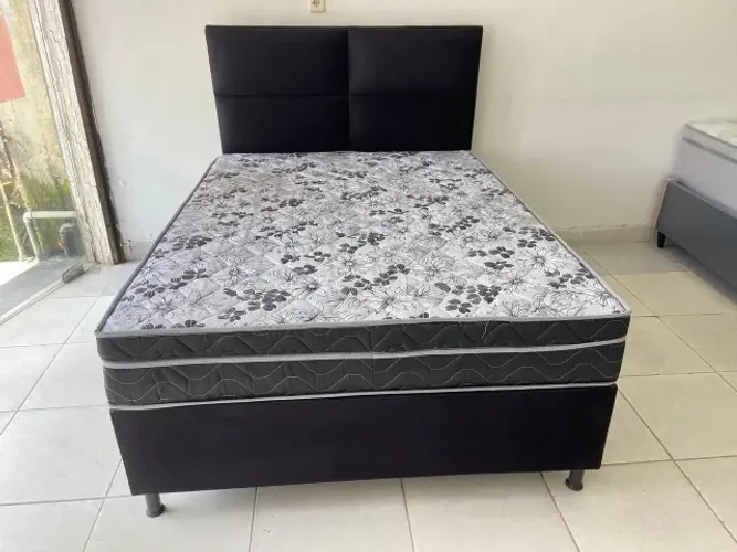 Cama de Casal + Cabeceira: 1.699$