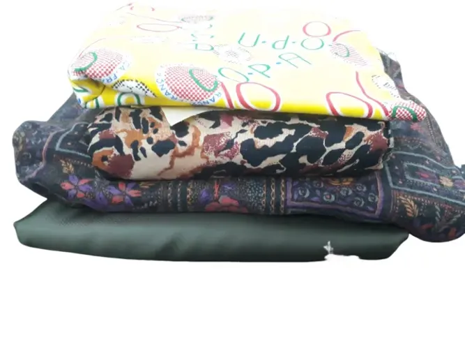 Lote De Tecidos Para Confecção De Roupas - 4 Peças