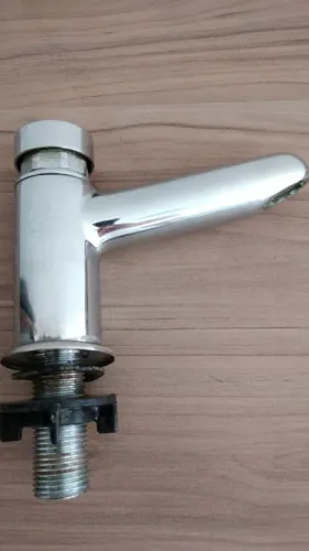 Torneira De Mesa Para Lavatório Automatica Temporizada Cromada Docol