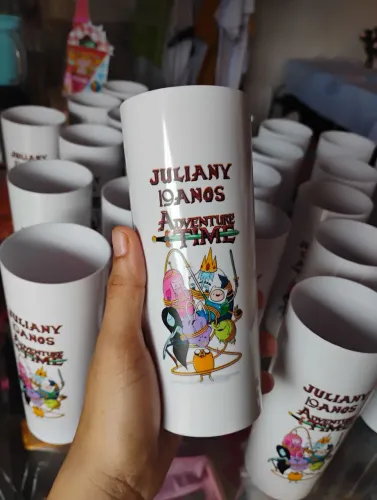 20 Copos Long Drink Brindes para Aniversário