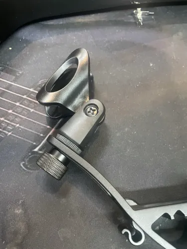 Suporte clamp para aro de tambor microfone bateria acústica 