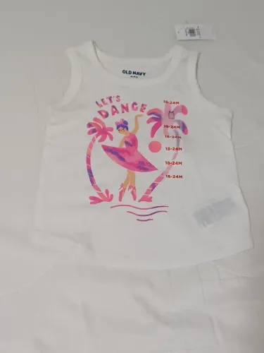 Camiseta menina Old Navy 18 a 24 meses
