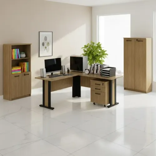  Móveis para Escritório, Excelente Relação Custo Benefício, 4 Peças, R$2.726,17!