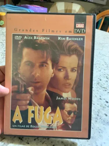 DVD A Fuga - Alec Baldwin, Kim Basinger e James Woods