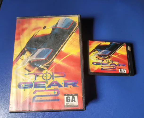 Top Gear 2 - Sega Genesis Mega Driver 