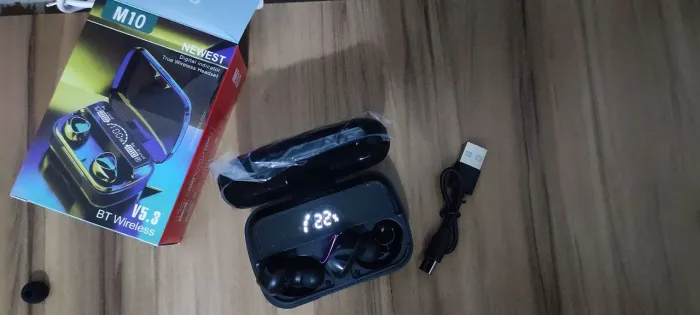 Fone de ouvido bluetooth tws 10 