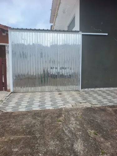 Portão de chapa de ferro galvanizado 