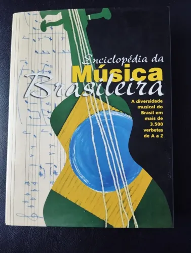 Livro Enciclopédia da Música Brasileira - capa dura - impecável!