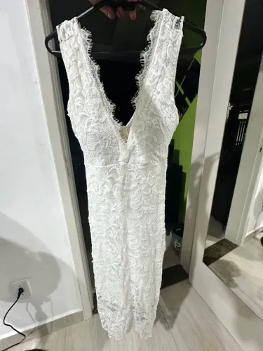 Vestido Midi Casamento civil | Batizado P|M