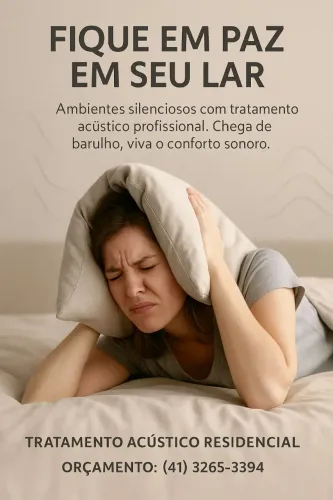 Tratamento Acústico Residencial - Silêncio e Paz em Casa