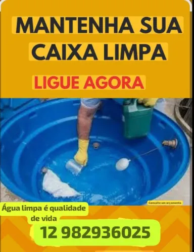 Limpeza de caixas de água 