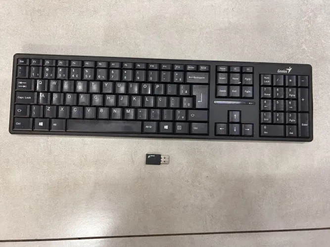 Teclado sem fio genius gk-100012k