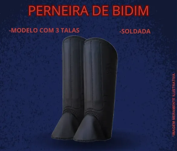 Perneira de Bidim Soldada - Modelo com 3 Talas