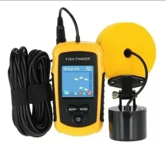 Sonar Localizador de Peixes Portátil - Novo Lacrado - Alcance 100m