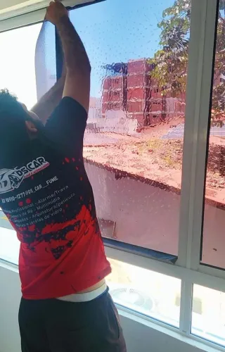 Película fume em apartamentos e janelas de vidros