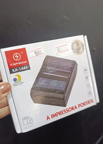 Mini Impressora Termica Portatil Bluetooth Kapbom Ka-1445 Pedidos Comercio Loja Coimbra