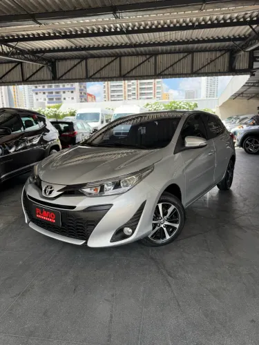 Yaris Hatch XL Plus Tech 1.3 Automático Ano 2019 Couro Rodas de 83.900 por 79.900