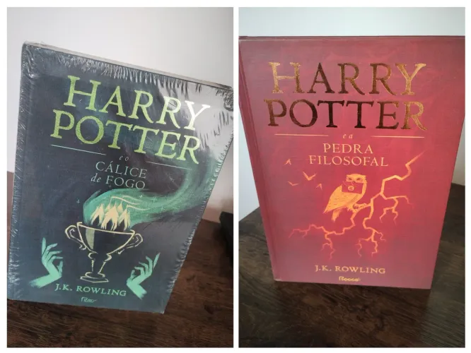 Harry Potter - Coleção Capa Dura / Cálice de Fogo e Pedra Filosofal