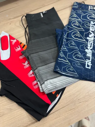 Bermudas paraquedas elastano 