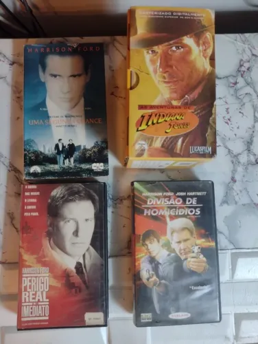 COLEÇÃO DE VHS HARRISON FORD 