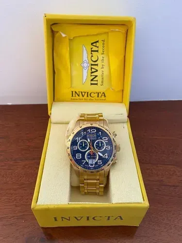 Relógio Invicta Dourado Modelo 10741