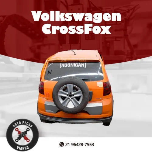 Sucata de Volkswagen CrossFox para venda de peças