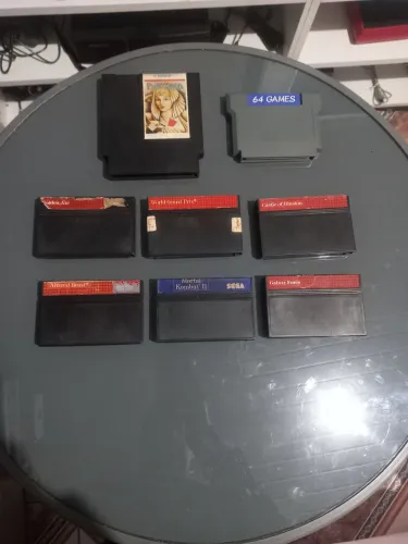 Vendo Coleção de Cartuchos Sega Master System e outros