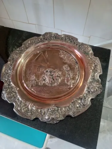 PLACA DE BRONZE 