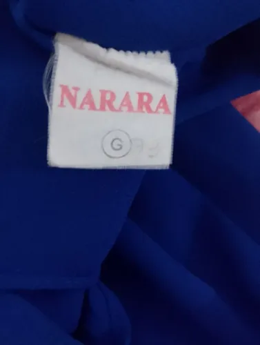 Vestido de festa azul g