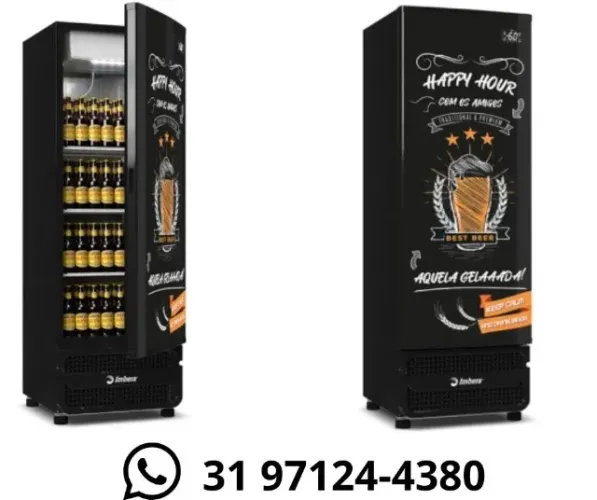 Cervejeira 565L Imbera Porta Cega Nova