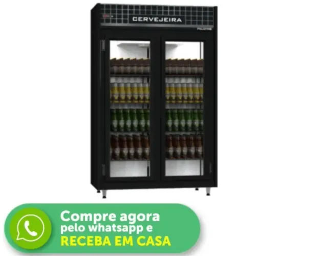 Cervejeira Comercial 02 Portas de Vidro 987L Polofrio