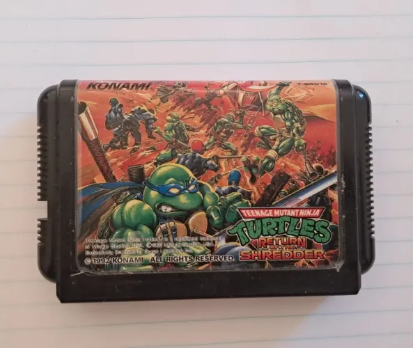 Teenage Mutant Ninja Turtles: Return of the Shredder - Sega Mega Drive