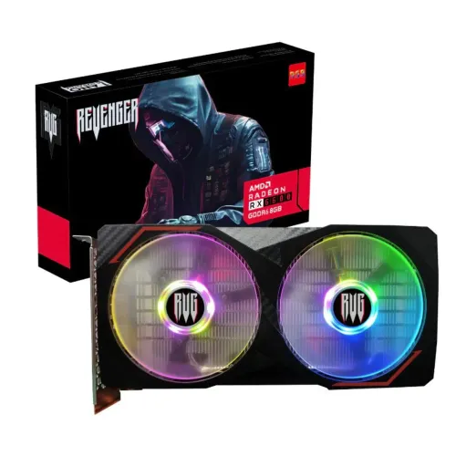 Placa de Vídeo Revenger AMD RX6600 8GB GDDR6 PCIe 4.0