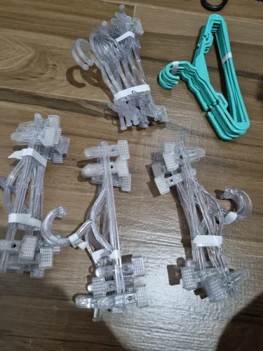 Cabides infantis transparente 