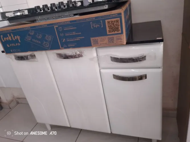 Balcão em aço telasul entrega e montagem grátis 