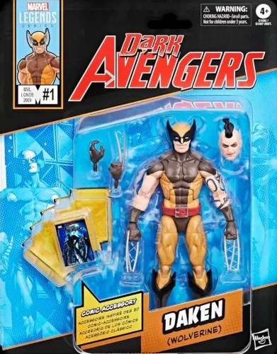 Daken Wolverine Mini Comic Marvel Legends G1592 - Lacrado