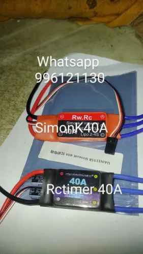 Escs 40A 4S Bec 5 volts R$100 cada em dinheiro 